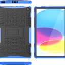 Case for Kindle Fire Max 11 inch Tablet 2023 Release,Kickstand Heavy Duty Armor Defender Cover (Blue)