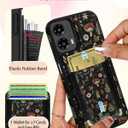 Shorogyt for Motorola Moto G 5G 2024 Cute Kawaii Leather Phone Case - Compatible with Magsafe Wallet Magnetic Credit Card Holder Fashion Mushroom Design Phone Cover for Women Girls, Fits 7 Cards