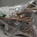 Ulimart Wooden Hangers with Clips 12 Pack Wooden Pants Hangers,Skirt Hangers with Adjustable Clips,Hangers for Pants,Jeans,Slacks,Shorts（Walunt）