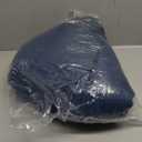 EMME Quilts Twin Size Bedding Sets Navy Blue Bedspread, Lightweight Soft Pre-Washed Quilt Comforter, 2 Piece, Cozy Reversible Coverlet with Pillow Sham for All Season (Square Pattern, 66"x90")