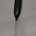 Milk Frother Handheld Battery, Electric Foam Maker Frother Wand, Drink Mixer with Stainless Steel Whisk for Coffee, Matcha, Lattes, Cappuccino Black