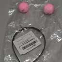 Alien Antenna Headband, Space Martian Costume Hairband for Halloween (Pink)