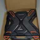 Ergonomic Adjustable Laptop Stand for Desk with Phone Holder & 360° Rotation - Foldable Portable Stand for 10-17" Laptops, MacBook Pro 16", Gaming Laptops, Tablets | Heavy-Duty & Ventilated Design