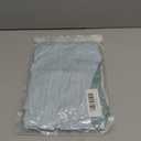 ZIGJOY Shark-Fin Transitional Swaddle for Newborn - 0.5 Tog Rayon Made from Bamboo Transition Swaddle Sleep Sack 6-12 Months Baby Arms Up Swaddle Blanket with 2-Way Zipper, Green&Blue