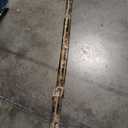 86 inches Olympic Barbell, Color: Chrome and Black