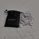 USB C Headphones for iPhone 17 16 15 Pro Max Plus iPad Pro USB C Earphones with Microphone Volume Control USB C Wired Earbuds USB Type C Earphone for Google Pixel 8 Samsung S25 S24 S23 S22 S21 S20 A55 (White)