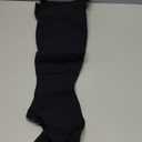 Beister 15-20 mmHg Medical Compression Stockings with Dot Silicone Band, Closed Toe Thigh High Graduated Compression Socks for Women Men, Circulation Support Pressure Stockings for Varicose Veins, DVT (Black), L