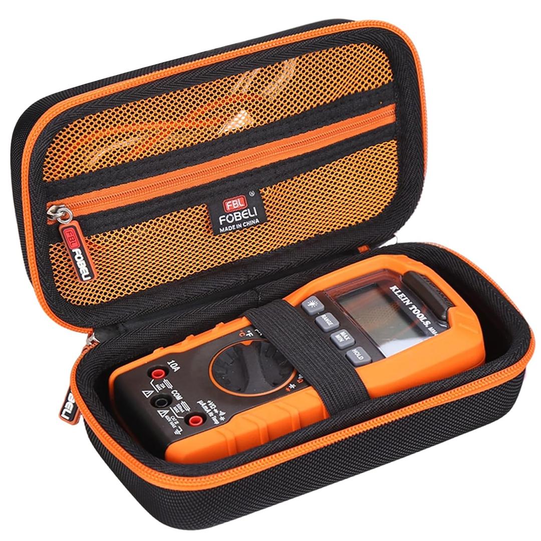 FBLFOBELI Hard Travel Carrying Case for Klein Tools MM300/MM325/MM400/MM420 Digital Multimeter (Case Only) (Black) FBLFOBELI Hard Travel Carrying Case for Klein Tools MM300/MM325/MM400/MM420 Digital Multimeter (Case Only) (Black)