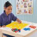 Learning Resources Hundred Number Board, Early Math, Counting Games for Kids,151 Piece Set, Ages 5+