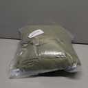 Vhaso Cotton Kids Bed Canopy, Nursery Room Baby Crib Hanging Curtain Mosquito Net Hideaway Bedding Children Reading Nook Decoration, Pastel Neutral Color for Boys & Girls (Small Green)