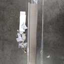 sunoff Cordless Sun Shades Outdoor Patio, Roller Up Blinds with Shade Cloth for Porch, Outdoor Roller Shades for Gazebo Pergola Balcony Backyard, 2 Poles & 1 Fabric, Sesame, 72" Wx72 H
