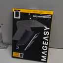 MAGEASY CoverBuddy Lite for M3/ M2 iPad Air 11” (2024-2025) - iPad Air Case Compatible with Magic Keyboard, with Apple Pencil Pro Pencil Holder - Black