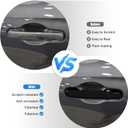 Car Exterior Door Handle Cover Protector Compatible with Honda Pilot 2023-2026/ Honda Passport 2026 Accessories, ABS Auto Outside Door Handle Decorative Cover Trim, 4PCS (Glossy Black)