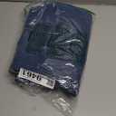 Sidefeel Women's Barrel Jeans Wide Leg Vintage Mid Rise Y2k Baggy Boyfriend Ankle Denim Pants, Size 4, Classic Blue