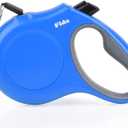 Fida Retractable Dog Leash, 16 ft Dog Walking Leash for Small Dogs up to 26lbs, Soft Grip, Tangle Free, Blue