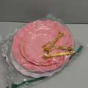 2 PCS 3 Tier Cupcake Stand Holder, Plastic Cupcake Holder Towel with Multiple Layers of Trays, Used for Cupcakes, Donuts, Fruits, Etc., White (White+Pink)