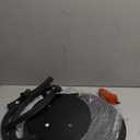 JUSTOGO Small Round Side Table, 3-Tier End Table for Living Room, Vintage Nightstand for Small Spaces Sofa Couch Corner Bedside Bedroom, S-Shaped Wood Accent Table Matel Coffee Table, Black