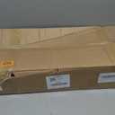 Left Side Wall Mounted handrail, Garge Door Stair Railing for 1-3 Steps(Polished Black, Left Side, 230LBs Loading)