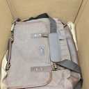 Vintage Canvas Messenger Bag for Men  Laptop Briefcase for Work & Travel  Multi-Pocket Crossbody Bag (Brown)