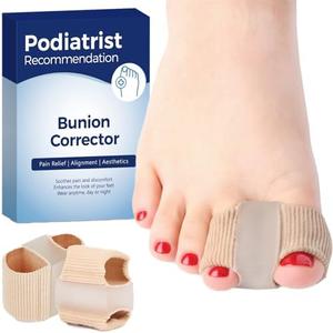 Bunion Corrector, Toe Separators for Women Men Big Toe, Toe Spacers, Bunion Correction, Breathable (2PCS)