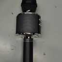 ShinePick Karaoke Microphone, 4 in 1 Wireless Microphone with LED Lights Handheld Portable Karaoke Machine, Home KTV Player, Compatible with Android & iOS Devices(Black)