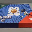 Soccer Fan Gear Set for 2026 World Tournament, Soccer Party Favors Kit with Flag,Scarf, Face Paint, Clapper, Horn&Glasses,Supporter Accessories for Game Day, Sports Event, Gift