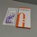 GVIEWIN for Google Pixel 10a Case with Screen Protector, [Military Grade Drop Protection] Non Yellowing Clear Floral Slim Phone Cover for Women 2026 6.3"(Syringa/Purple)