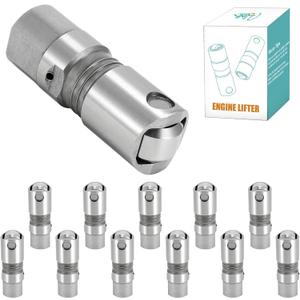 AULINK 12pcs 53008514 Roller Valve Lifters For 1988-2008 Chrysler Dynasty Pacifica Concorde Voyager, For Dodge B150 D150 D250 Caravan Intrepid Ram 1500, For Plymouth Grand Voyager 3.3L 3.8L 3.9L V6