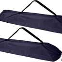 2pcs Camp Chair Replacement Bags, 36.22x9.84 Inch Polyester Durable Travel Outdoor Folding Chair Carry Bags with Shoulder Strap and Drawstring for Camping Hammock Yoga Mat Tripods (Navy)