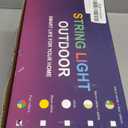 98ft Christmas Lights Outdoor, 1280 LED Waterproof 8 Modes String Light with App and Remote Control for Outside House Roof Decorations Indoor Decor-Multicolor