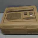 Marbrasse Desk Organizer with File Holder, 5-Tier Paper Letter Tray Organizer with Drawer and 2 Pen Holder, Mesh Desktop Organizer and Storage with Magazine Holder for Office Supplies(Black)