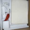 Household Essentials Single Load Hamper Cabinet Seat, White