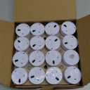 Hanzim Battery Operated LED Tea Lights: 24PACK Flameless Votive Candles Lamp Realistic and Bright Flickering Holiday Gift Long Lasting 200Hours for Seasonal & Festival Celebration Warm White