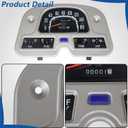 WFLNHB Speedometer Gauge Cluster Replacement for Land Cruiser FJ40 FJ45 BJ40 1979-1985 83100-60180 12V