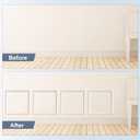 NeatiEase 4 Set Peel and Stick Wall Molding Trim Kit, 24" x24" Premade Wainscoting Panels, Self Adhesive Moulding Panel for Interior Walls Picture Frame