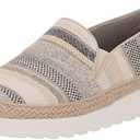 Skechers Women's Serene Heights Sneaker | Casual, Memory Foam, Machine Washable, Vegan, Espadrille 6.5