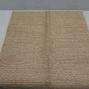 PADOOR Non-Slip Bath-Mats for Bathroom, Rubber-Backing Braided Absorbent Bathroom Mat Machine Washable Thin Bathroom Rugs Fit Under Door Quick Dry Bath Rugs for Floor, 24''x35'' Beige