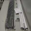 SMONTER Outdoor Sunshade Roller Shade 4'W x 6'H (48" Wx72 H), Exterior Cordless Roll Up Shades Blinds, UV Protection Shade Cloth with Crank Operation for Outside Windows Patio Porch Gazebo, Dark Grey