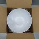 US Acrylic Vista White Plastic Salad and Serving 10-inch Bowls | set of 3 | Reusable, BPA-free, Made in the USA | 135 oz. capacity