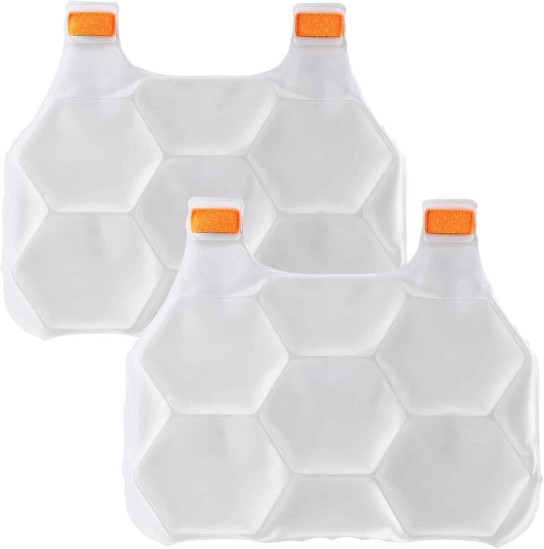 Cooling Ice Packs, Includes 2 Charge Packs, Compatible with Ergodyne Chill Its Cooling Vests, L/XL