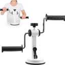 Stroke Rehabilitation Exerciser – Arm Bike Exercise Equipment for Upper Limb Recovery, Adjustable Resistance for Arm & Shoulder Mobility, Strong Suction Base for Seniors and Home Use (Rubber Grip)