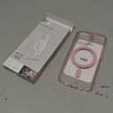 ESR for iPhone 15 Case, Compatible with MagSafe, Military-Grade Protection, Yellowing Resistant, Scratch-Resistant Back, Magnetic Phone Case for iPhone 15, Classic Series, Clear Pink