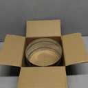 ZOWZEA 8 Inch Round Galvanized Steel Duct Connector - Metal Ventilation Pipe Coupler - Dryer Vent Hose Extension - HVAC Ducting Coupling for Straight Connection