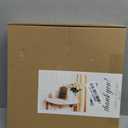 Rose Gold Makeup Mirror, Small Standing Vanity Desk Mirror Decorative Ornate Arched Desk Mirror with Carved Wood Frame, for Bedrooms,Living Rooms Table Top and Salon 11.8" x 9.6"