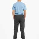 Boys Fleece Joggers Sweatpants Soft Warm Kids Active Sweat Pants with Pocket & Drawstring Size 4-12 (Gray)