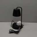 Candle Warmer Lamp with Timer and Dimmer - Electric Candle Lamp Warmer for Jar Candles - Ideal Home Decor Gift for Women, Daughter, and Mom - Includes 2 Bulbs (Black)