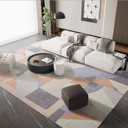 Area Rug 6x9 Washable Rug Multicolor Vintage Traditional Floor Cover Foldable Thin Retro Accent Indoor Distressed Non Slip Carpet Floral Print Mat Bedroom Living Room Bathroom