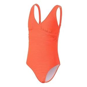 Girls Swimsuit One Piece Bathing Suit V Neck Girls' Swimwear Adjustable Straps Teen Girl Swimsuit Size 10-12Y Yizuoding006 Orange