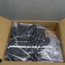 Adjustable Weighted Vest for Women Men, 4-10lb 11-20lb 20-32lb Weight Vest with 6 Ironsand Bags, Running Vest with Reflective Strips Adjustable Buckle Straps for Walking Strength Training (Black)