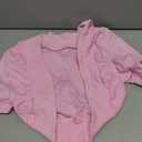 Women's Long Sleeve Shrugs Lightweight Open Front Cropped Cardigan for Women, 13Y(Pink)